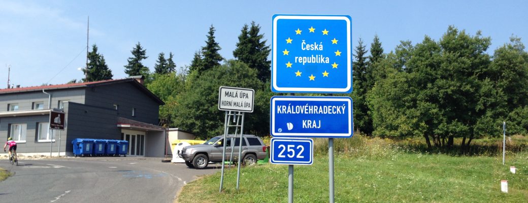 Czech border from Poland